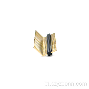 Cabeçalho de pino de 2,0 mm ângulo reto 20p